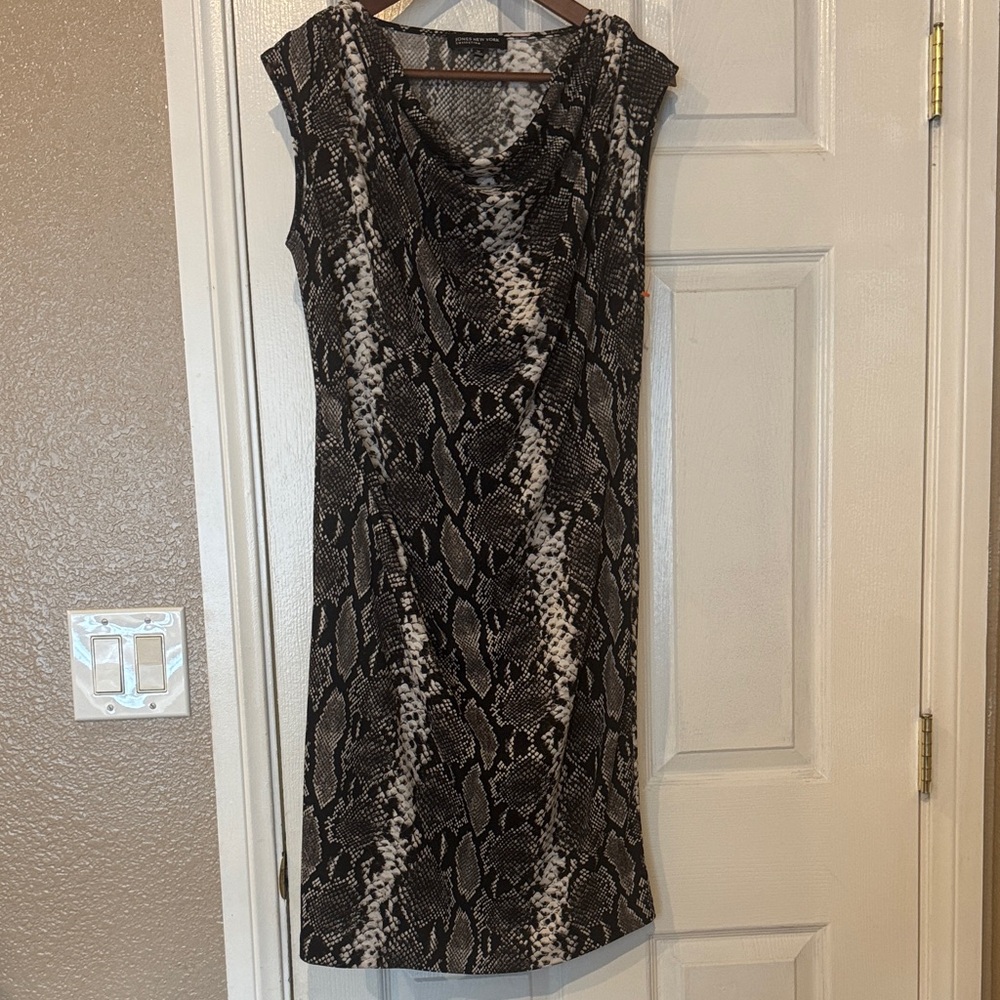 Jones New York Collection Sheath Python Snake Pri… - image 3